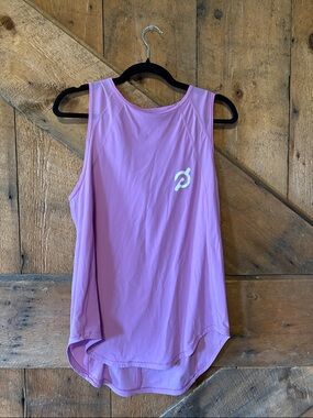 Lululemon Peloton Lilac Sleeveless Athletic Tank Top
